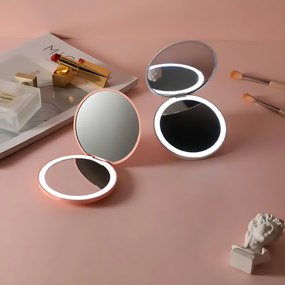 Diva | Travel make-up spiegel met verlichting